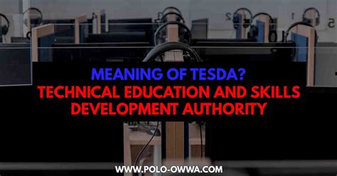 tvet meaning tesda.